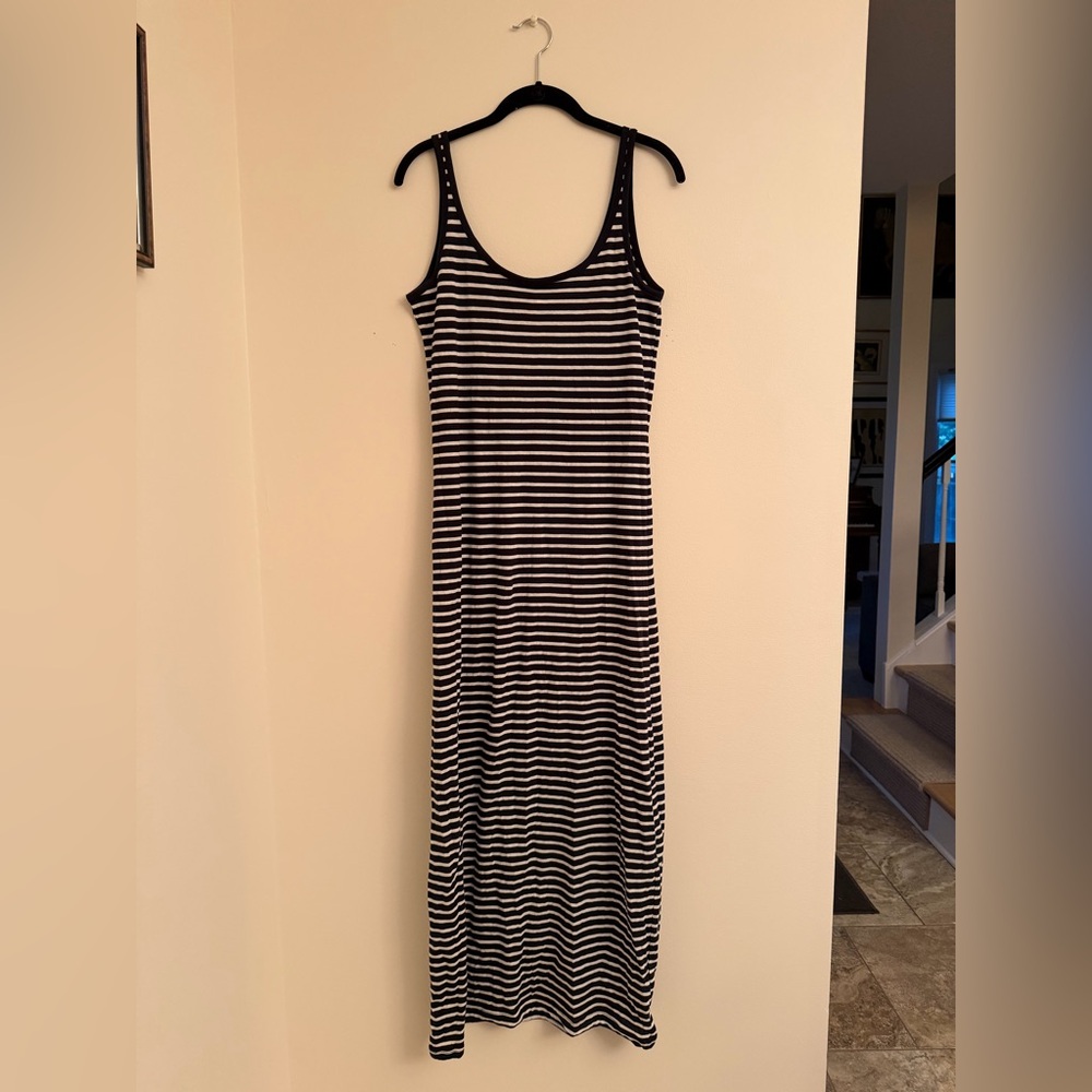 Vero Moda Black and White Striped dress